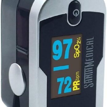 Monitor de saturación de oxígeno en sangre de oxímetro de pulso de oxímetro de pulso de generación 2 con baterías y cordón