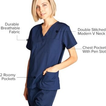 Juego de uniformes médicos para mujeres