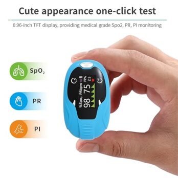 ESPOO Oxímetro de pulso pediátrico