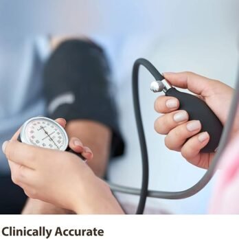 LotFancy, esfigmomanómetro aneroide manual profesional de presión arterial