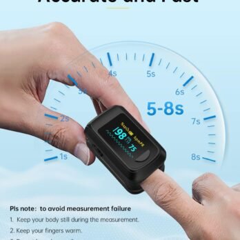 Oxímetro de pulso para dedos HealthTree