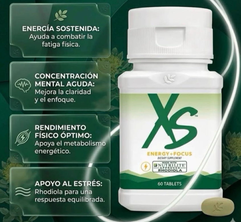 Xs Rhodiola, está diseñado para potenciar el rendimiento físico y mental, mejorar la concentración y reducir la fatiga. Utiliza ingredientes naturales para ayudar al cuerpo a gestionar el estrés y acelerar la recuperación tras el ejercicio.